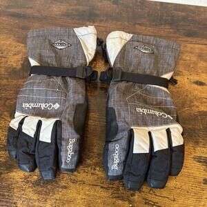 Columbia Omni‑Tech Bugaboo Gloves – Men’s Medium Black  Waterproof Winter Gloves
